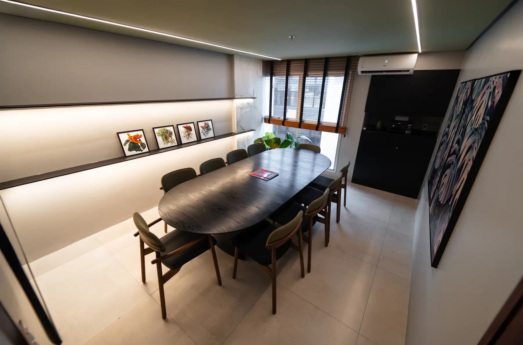 Sala de reunião do escritório